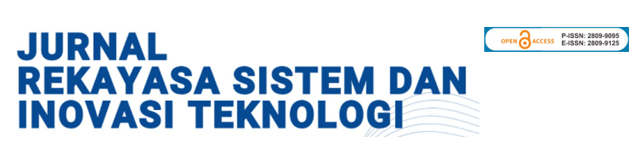 Jurnal Rekayasa Sistem dan Inovasi Teknologi